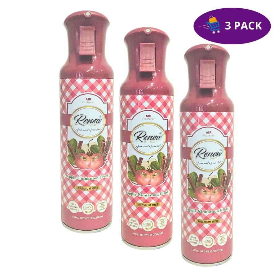 Renew Apple Cinnamon Crust Air Freshener (500 ml) 3 x $7.50